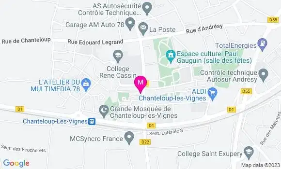 Localisation Restaurant  C
