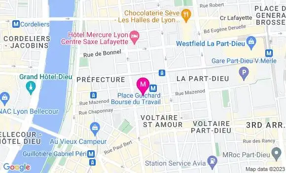 Localisation Restaurant  L