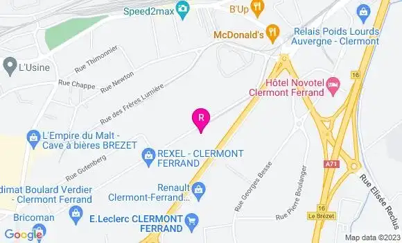 Localisation Restaurant  Charles Bonpain