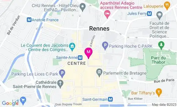 Localisation Restaurant  Denise