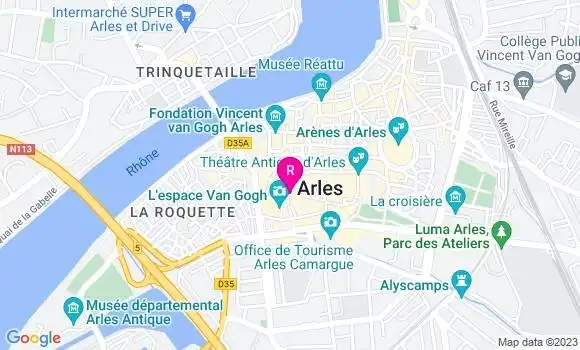 Localisation Restaurant Bar Le Buste et l