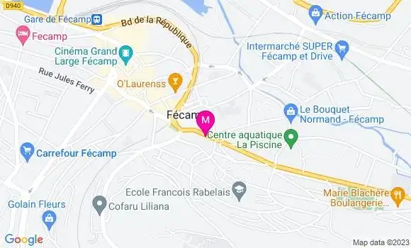 Localisation Restaurant  Pizza Mistral