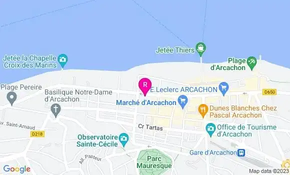 Localisation Restaurant  Les Pizzas du Bassin