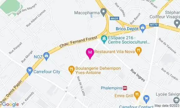 Localisation Restaurant  Graine de Toast
