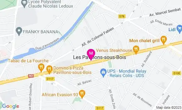 Localisation Restaurant  Yolo Five