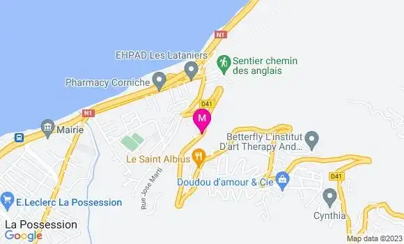 Localisation Restaurant  Horizon 41