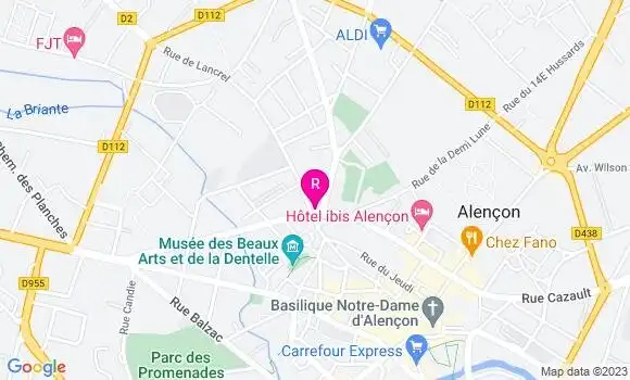 Localisation Restaurant Turc Mc Kebab