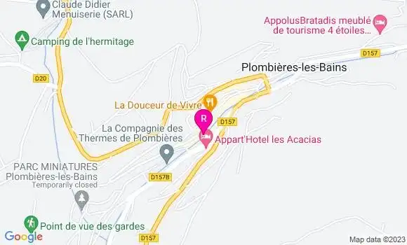 Localisation Restaurant  Amélie