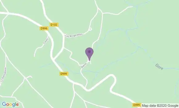 Localisation Auberge de Saint Pierre