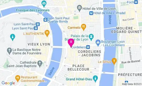 Localisation Restaurant  King Marcel
