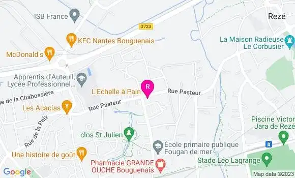 Localisation Restaurant  Colombine