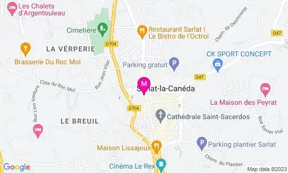 Localisation Etoile Kebab