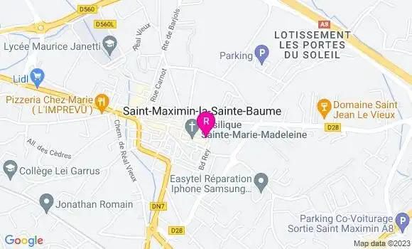 Localisation Restaurant Bar L
