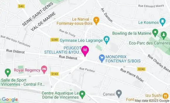 Localisation Restaurant  Quebab Gourmand