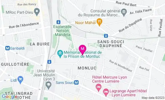 Localisation Restaurant  Le Four à Pizza
