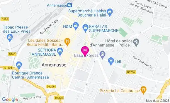 Localisation Pizzeria Da Checco