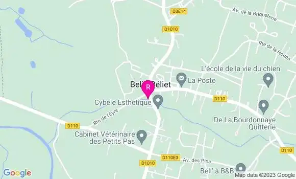 Localisation Pizzeria La Pizz