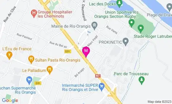 Localisation Restaurant Turc Palais d