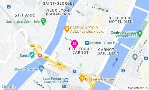 Localisation Restaurant  Le Duo