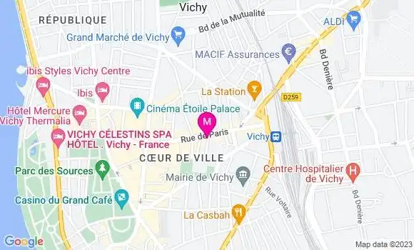 Localisation Restaurant  Toumiam