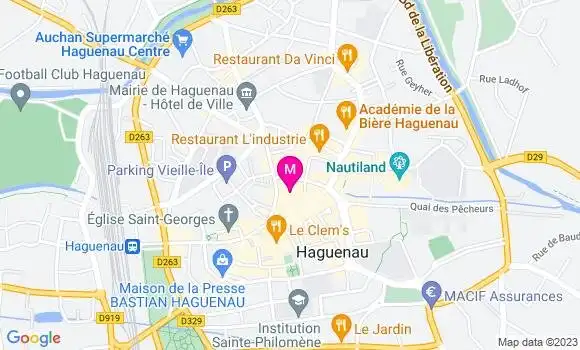 Localisation Restaurant  Le Boudoir