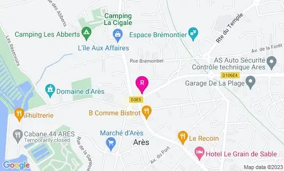 Localisation Restaurant  Le Chat Lent