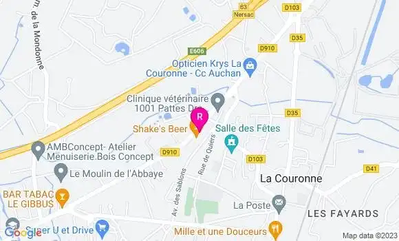 Localisation Pizzeria Le Kiosque a Pizzas