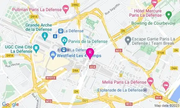 Localisation Restaurant  Maison Pradier