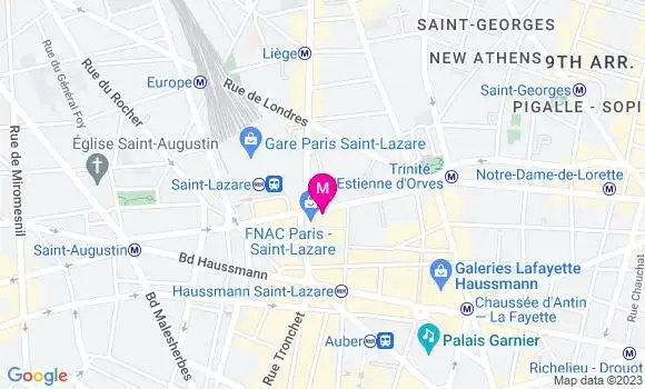 Localisation Restaurant  Maison Pradier