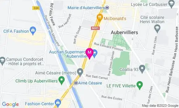 Localisation Restaurant Thaï M