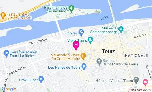 Localisation Restaurant  Le Bombay