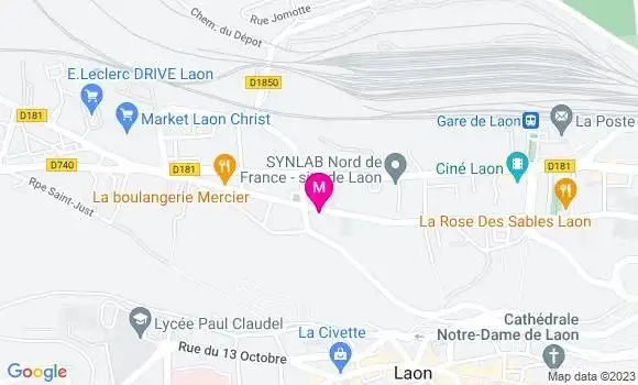 Localisation Restaurant  L