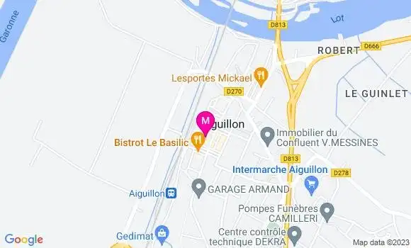 Localisation Restaurant  Chez Claudia