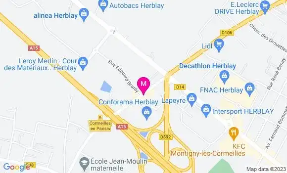 Localisation Fast Food Subway