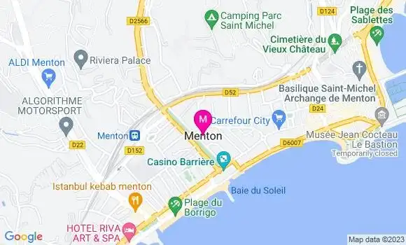 Localisation Restaurant  La Gourmandine