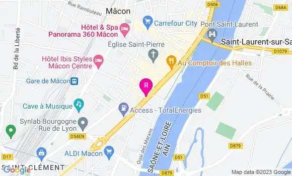 Localisation Restaurant  Marhaba