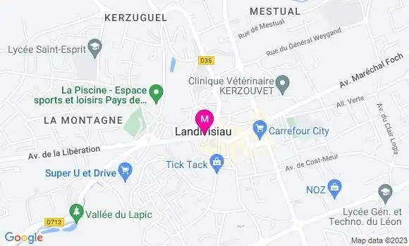 Localisation Delices Burger Kebab