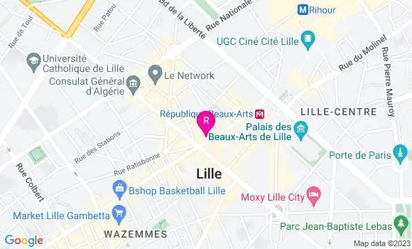 Localisation Restaurant Thaï L
