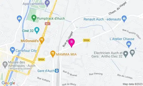 Localisation Restaurant  Chez Colette
