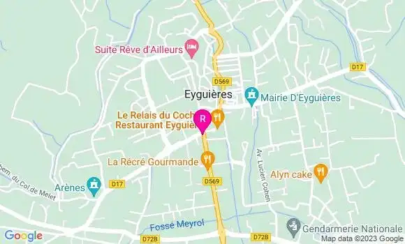 Localisation Restaurant Bar Bar le Mistral
