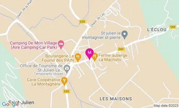 Localisation Restaurant  Pizza Racing
