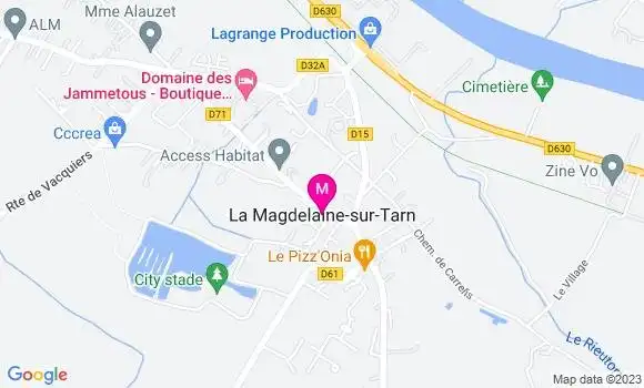 Localisation Restaurant  Le Pizz