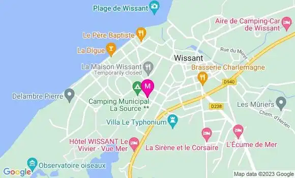 Localisation Restaurant  Friterie de la Source