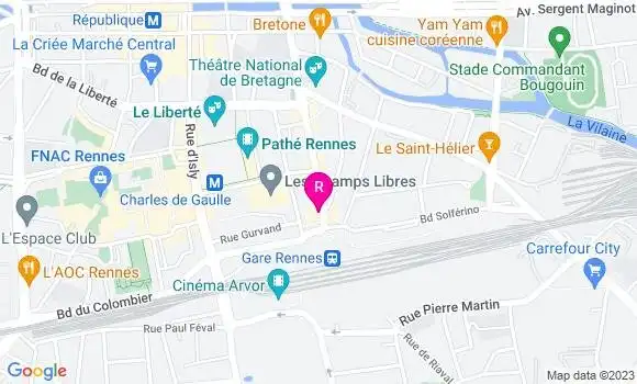 Localisation Restaurant  Les Saveurs de Joseph