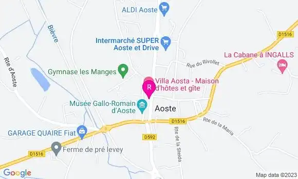 Localisation Restaurant  L