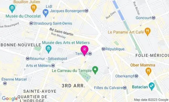 Localisation Restaurant  B Bell Broche