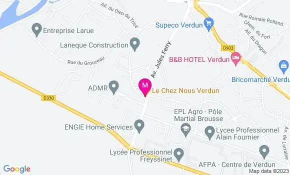 Localisation Restaurant  Le Chez Nous