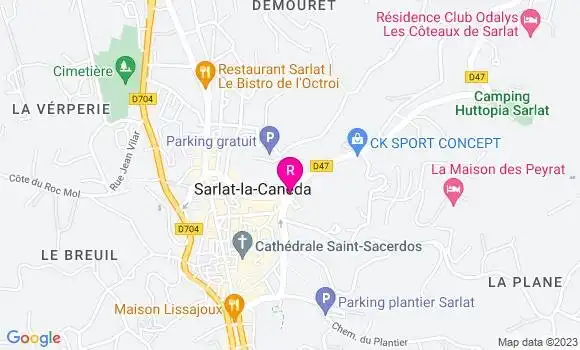 Localisation Restaurant  La Calabre