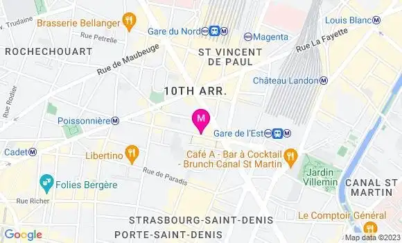 Localisation Restaurant Africain Le Falilou