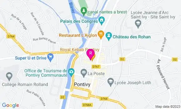 Localisation Fast Food Subway